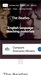 Mobile Screenshot of beatles.esllistening.org